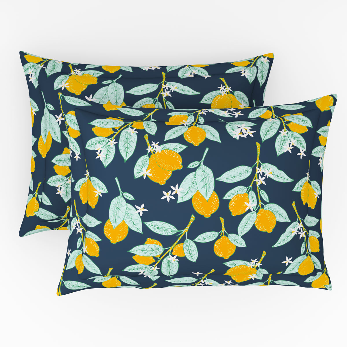 The Elite Collection | Printed King Bedsheet Set | 180 TC Cotton  | Deep Teal by Himeya