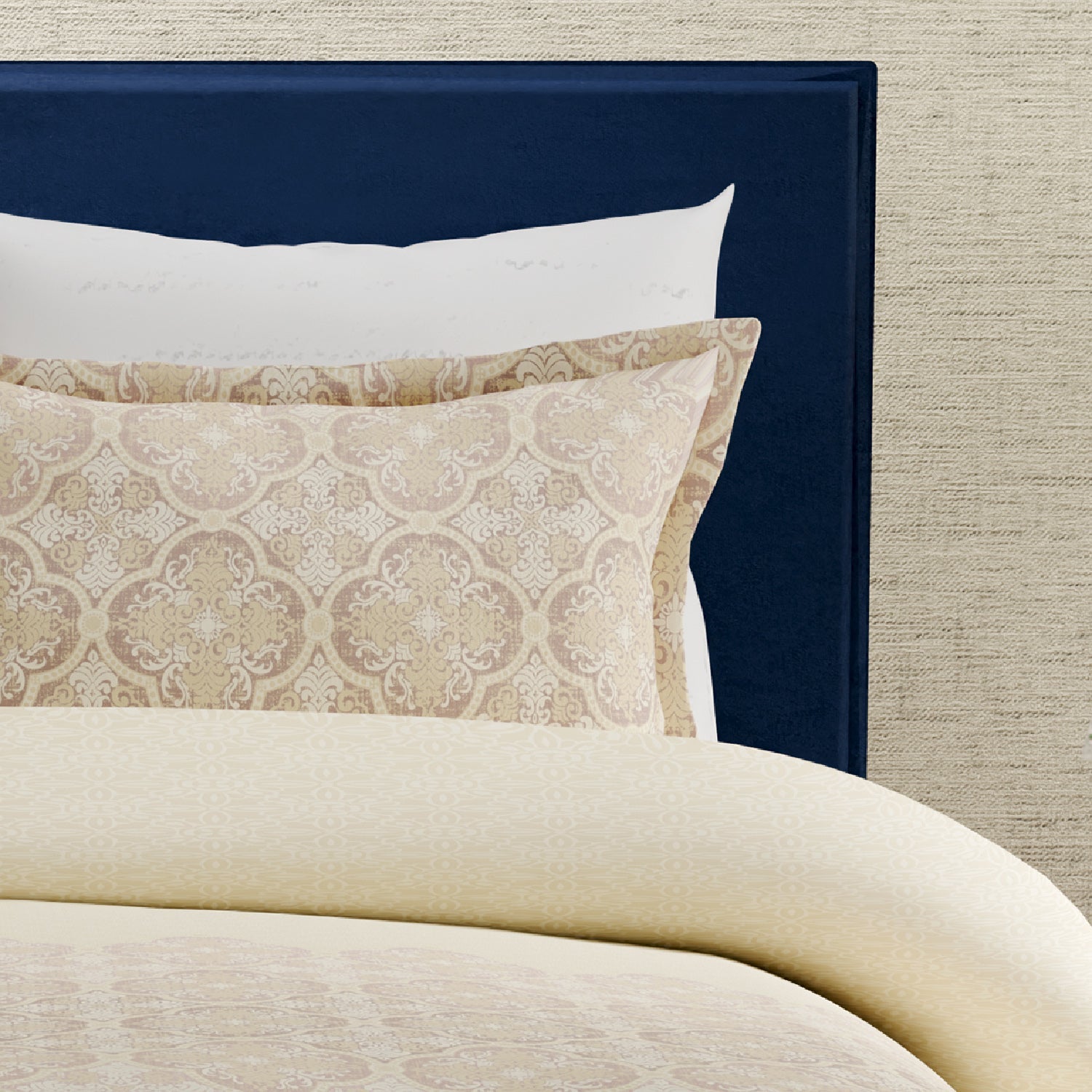 Himeya 100% Cotton Royale 300 TC King Size Sheet Set - Bronze