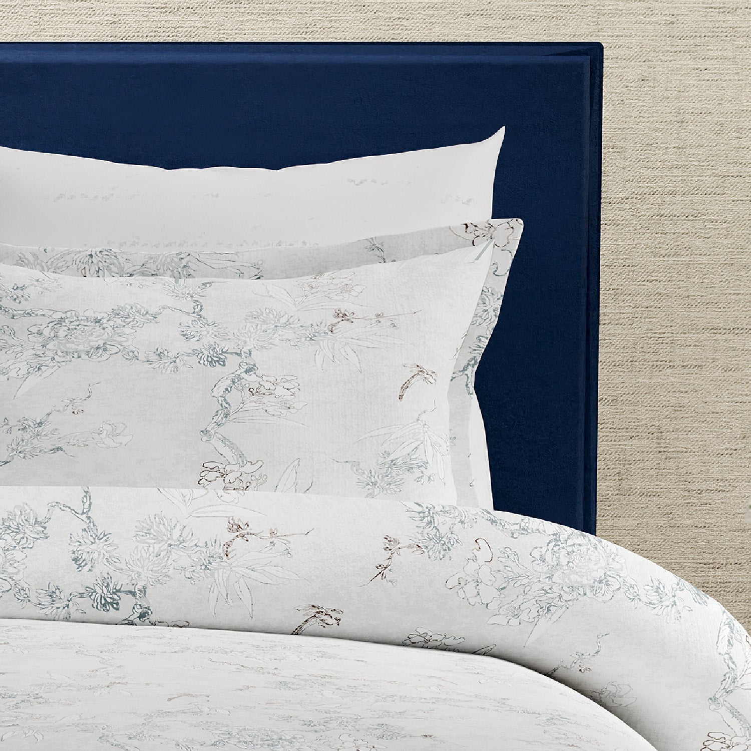 Himeya 100% Cotton Royale 300 TC King Size Sheet Set - Cloud Gray