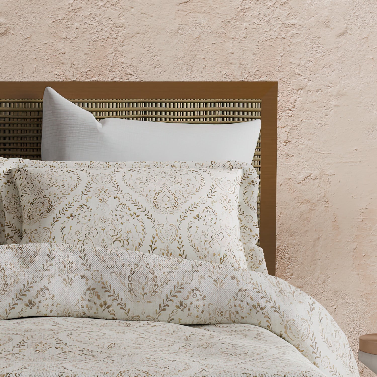 The Elite Collection | Printed King Bedsheet Set | 180 TC Cotton | Chrome Hues