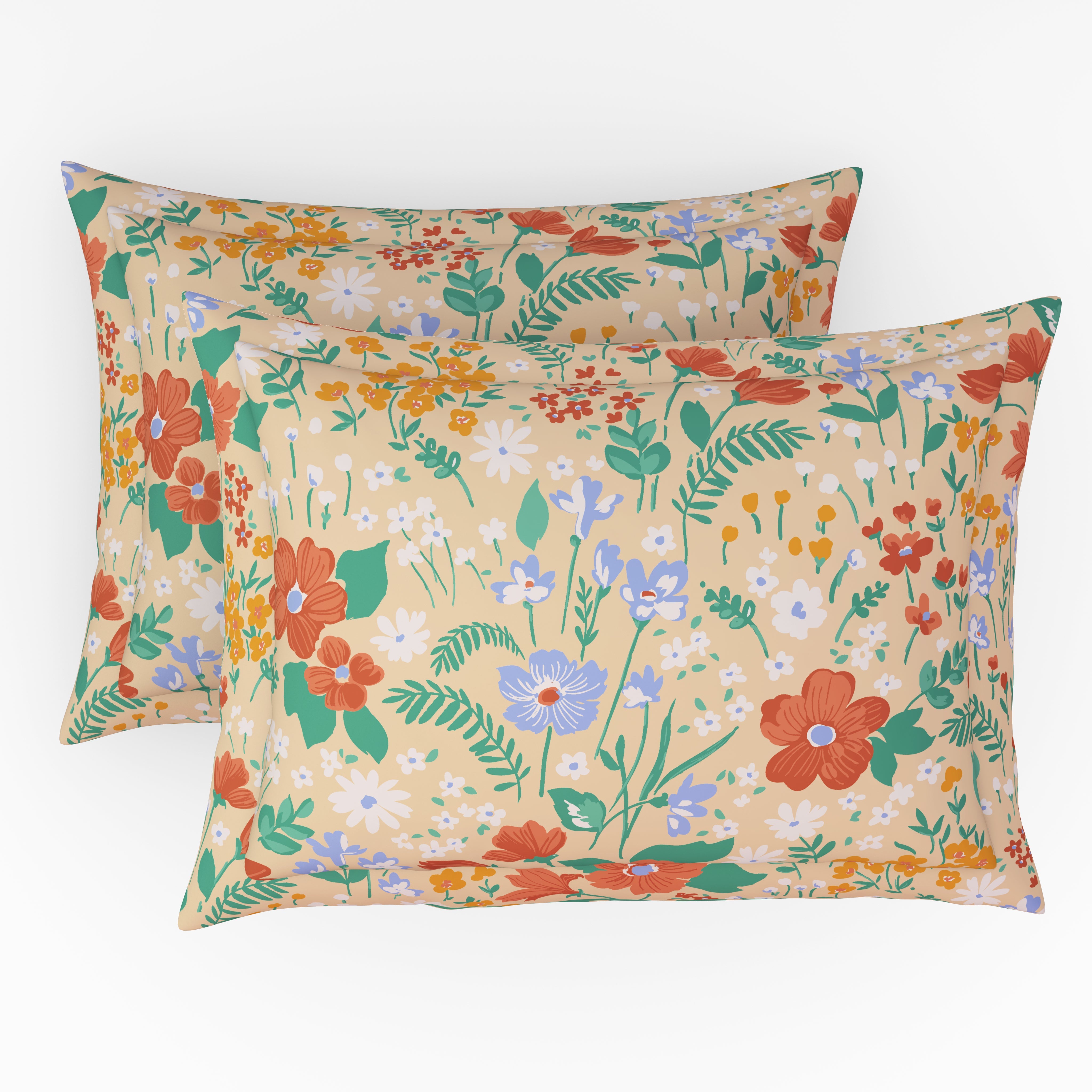 Elite Collection, Botanical Wonder | Printed King Bedsheet Set | 180 TC Cotton -Mellow Yellow  by Himeya