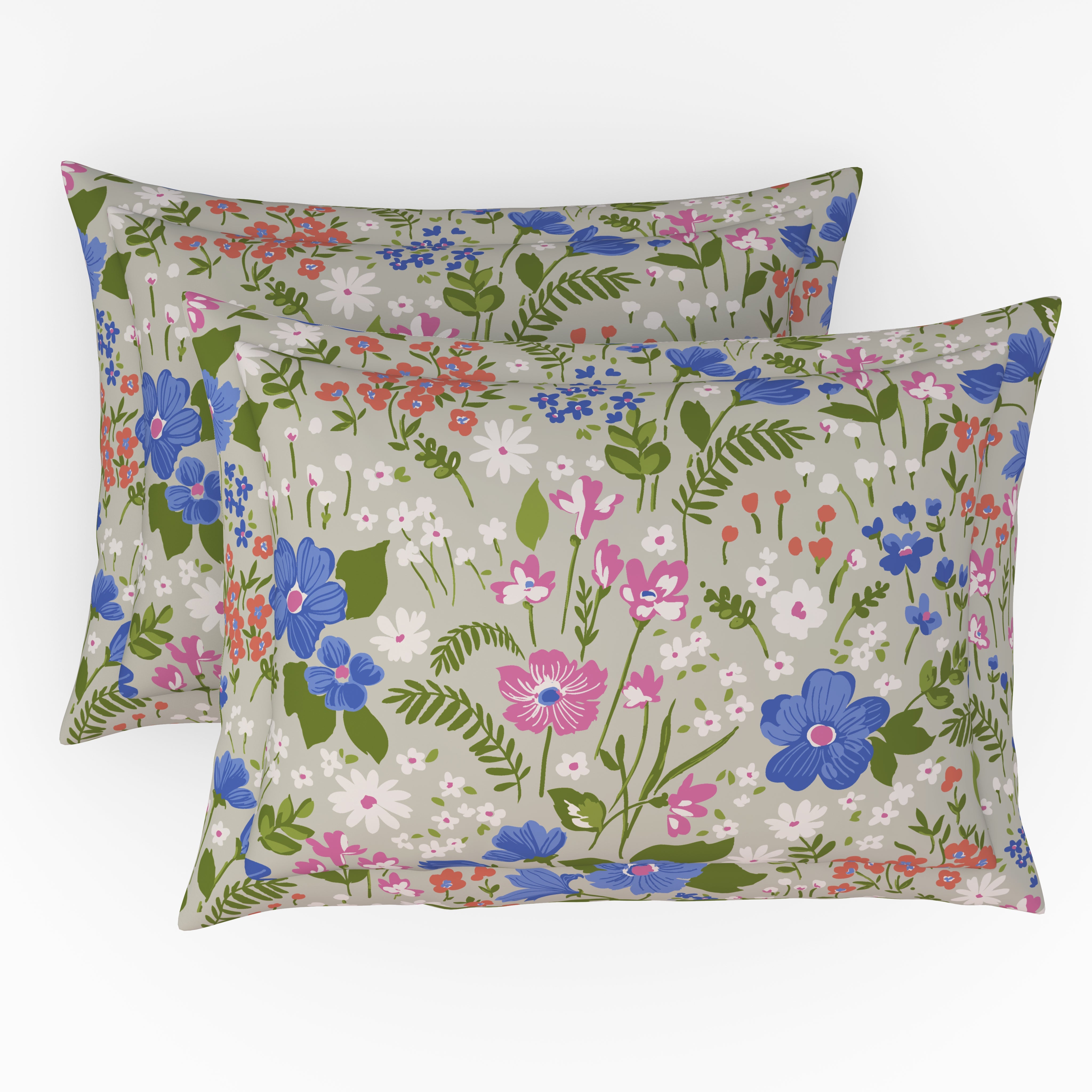 Elite Collection, Botanical Wonder | Printed King Bedsheet Set | 180 TC Cotton -Sage Green  by Himeya