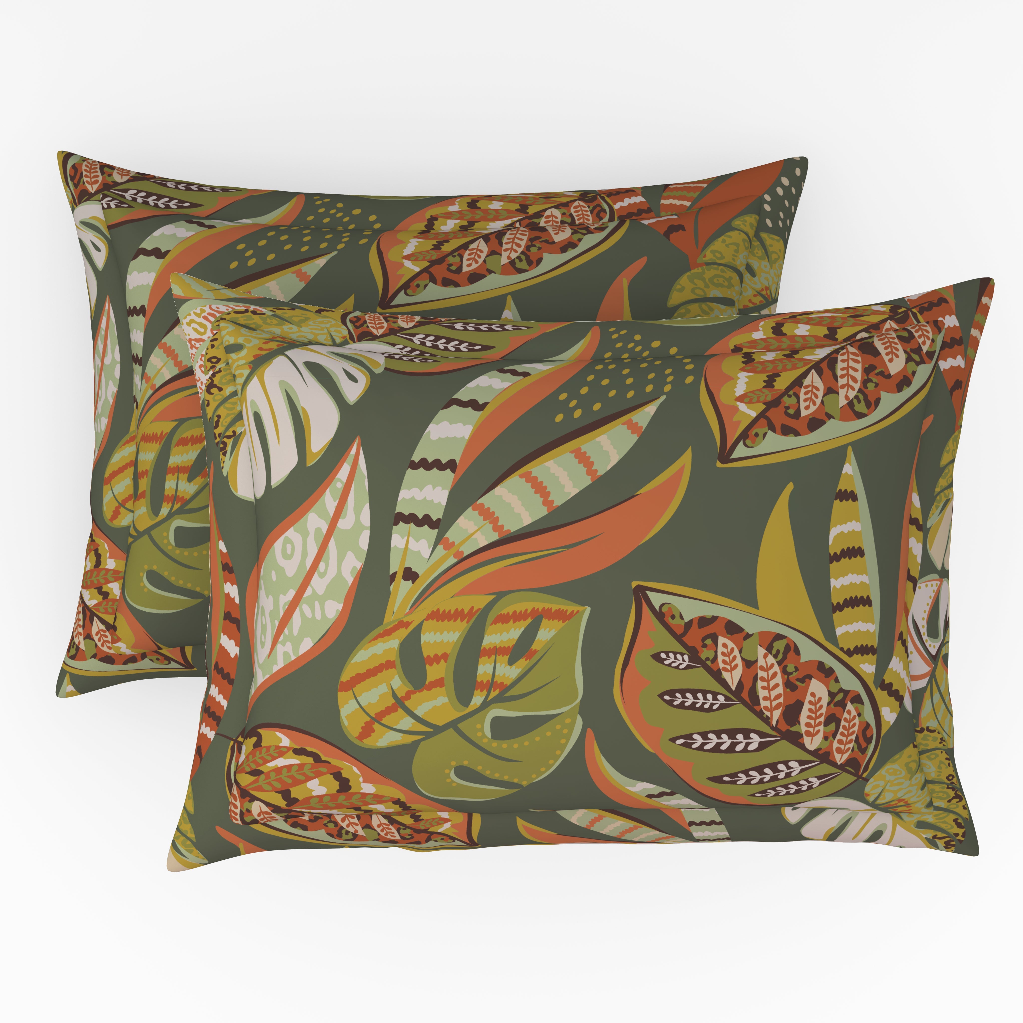 Elite Collection, Botanical Wonder | Printed King Bedsheet Set | 180 TC Cotton -Green Valley  by Himeya