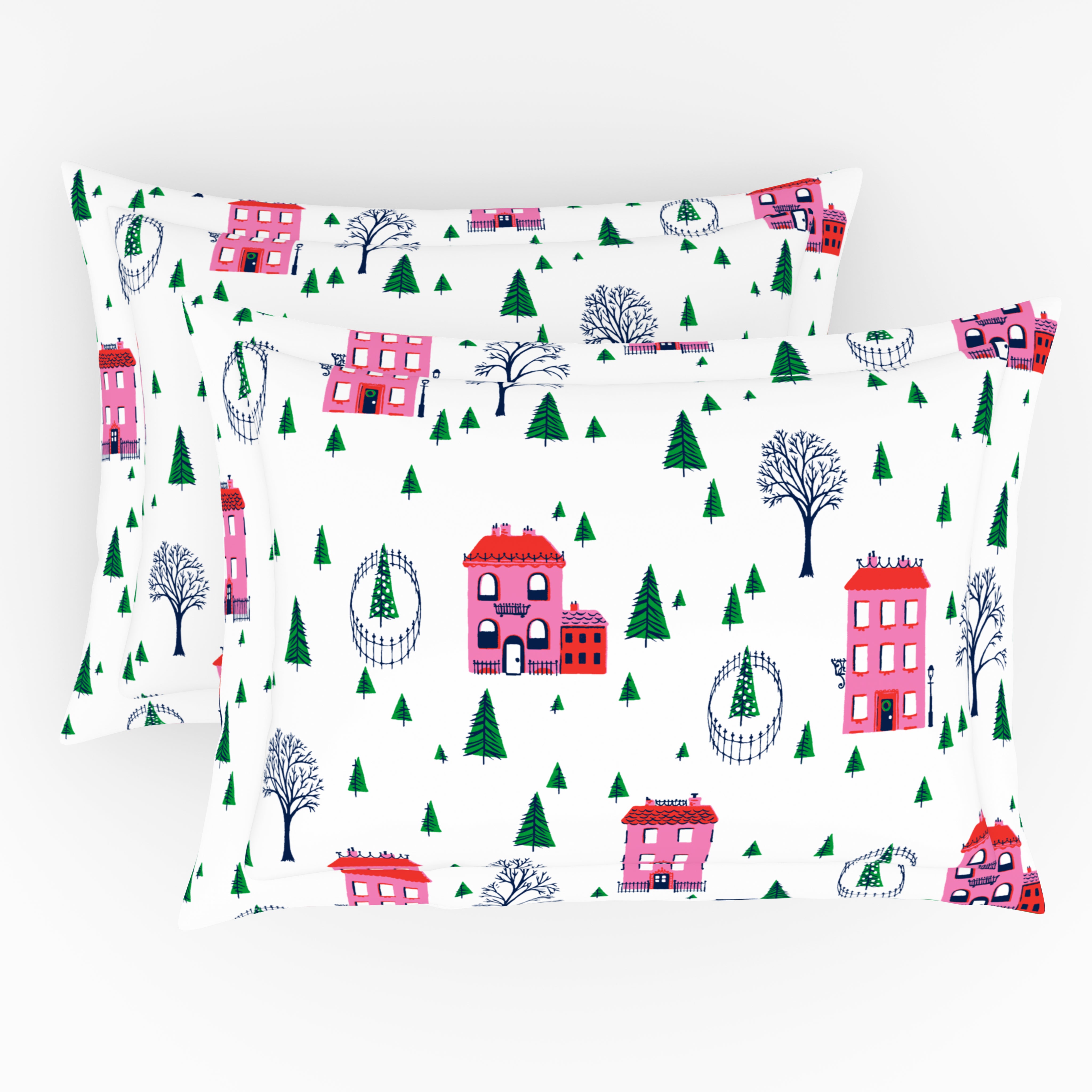 Himeya Elegant | Single Bedsheet Set | 190 TC Cotton -  Holiday Village-Multi