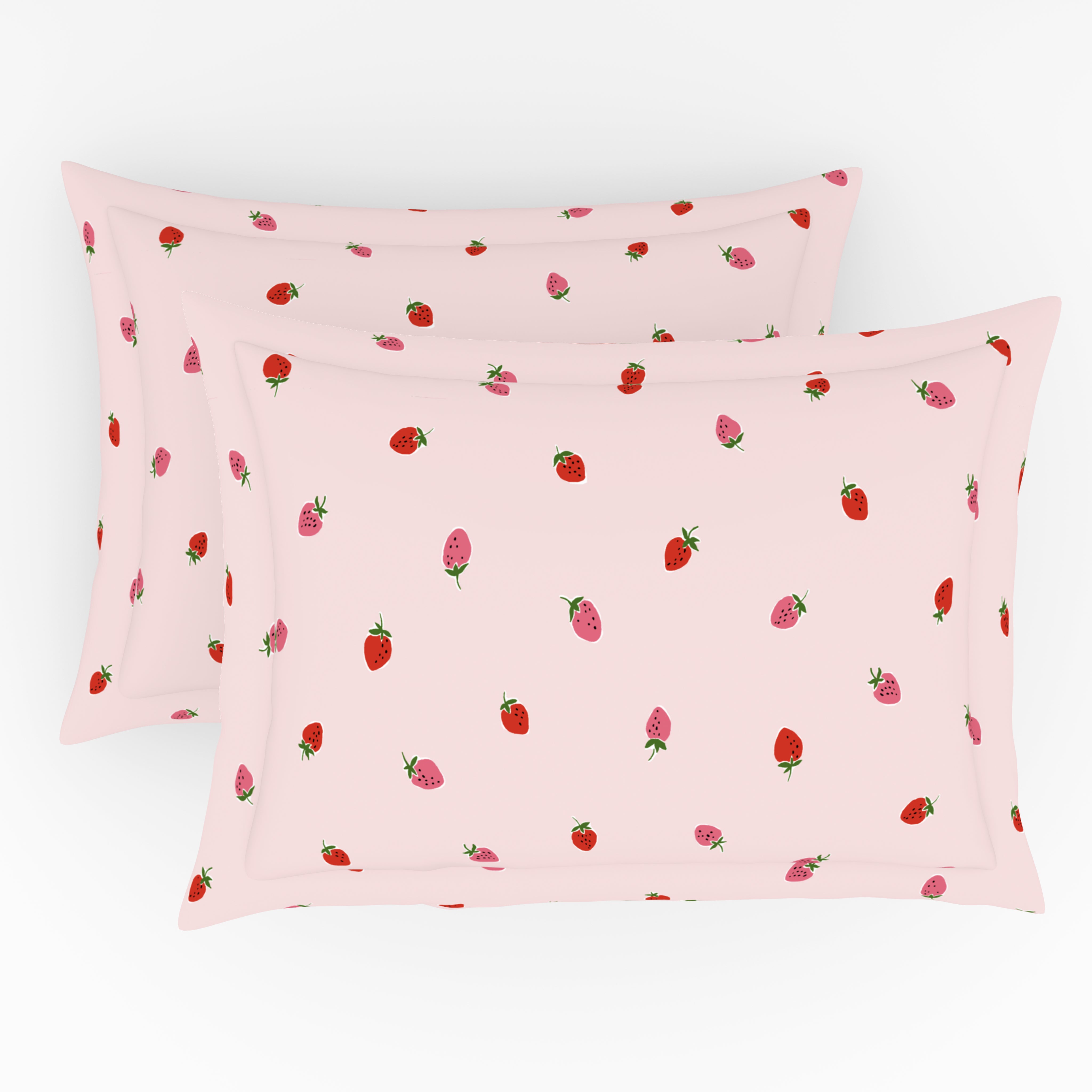 Himeya Elegant | Single Bedsheet Set | 190 TC Cotton -  Wild Straw Toss-Pink