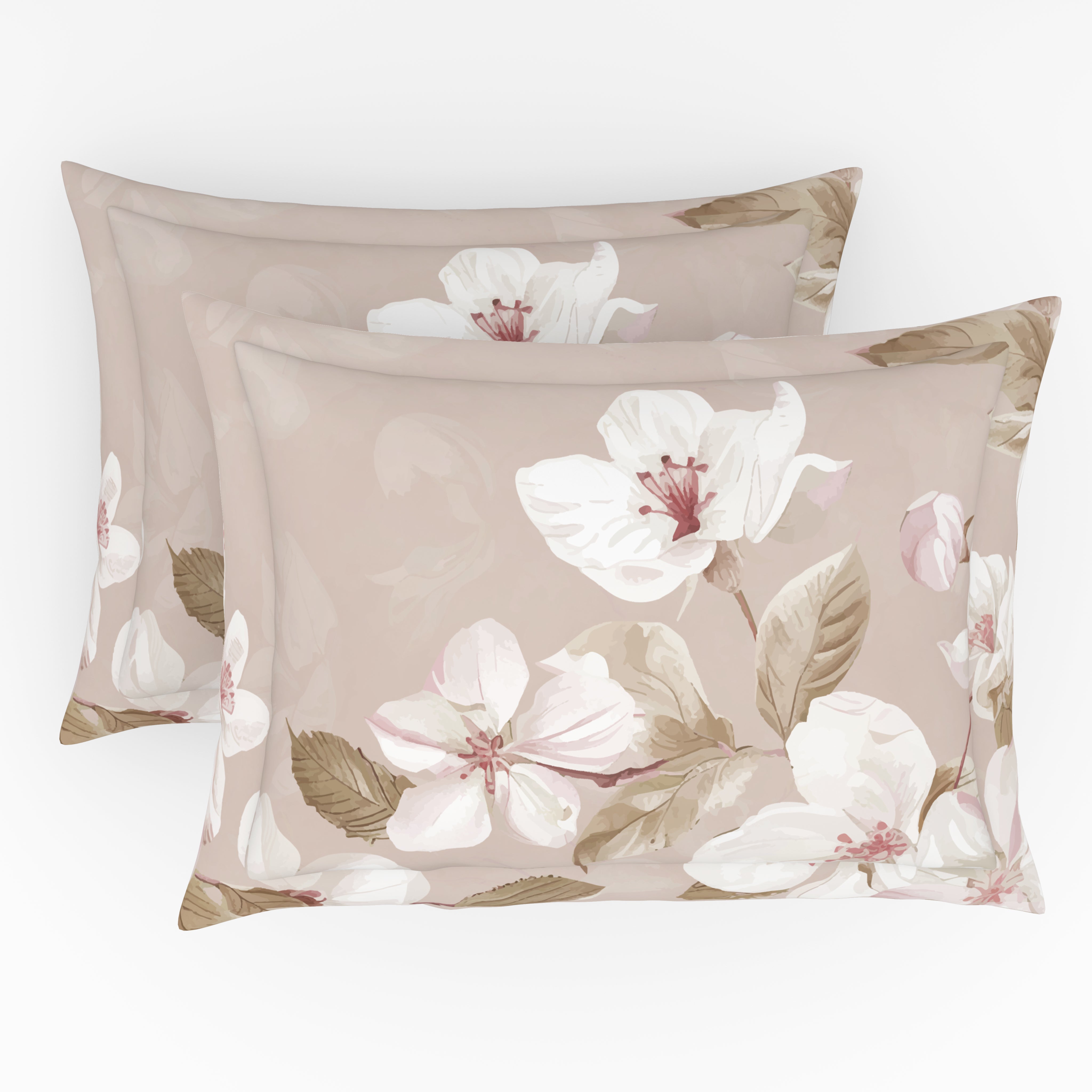 The Gifting Collection | King Bedsheet Set (1+4) | 300 TC Cotton | Peach Clay