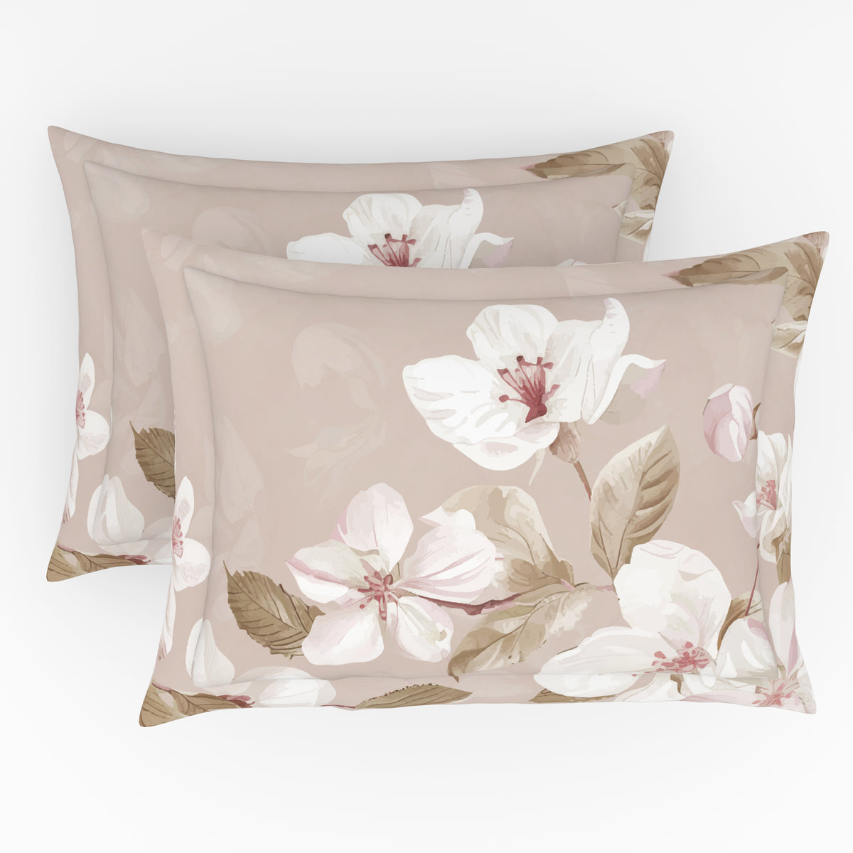 The Gifting Collection | King Bedsheet Set (1+4) | 300 TC Cotton | Peach Clay