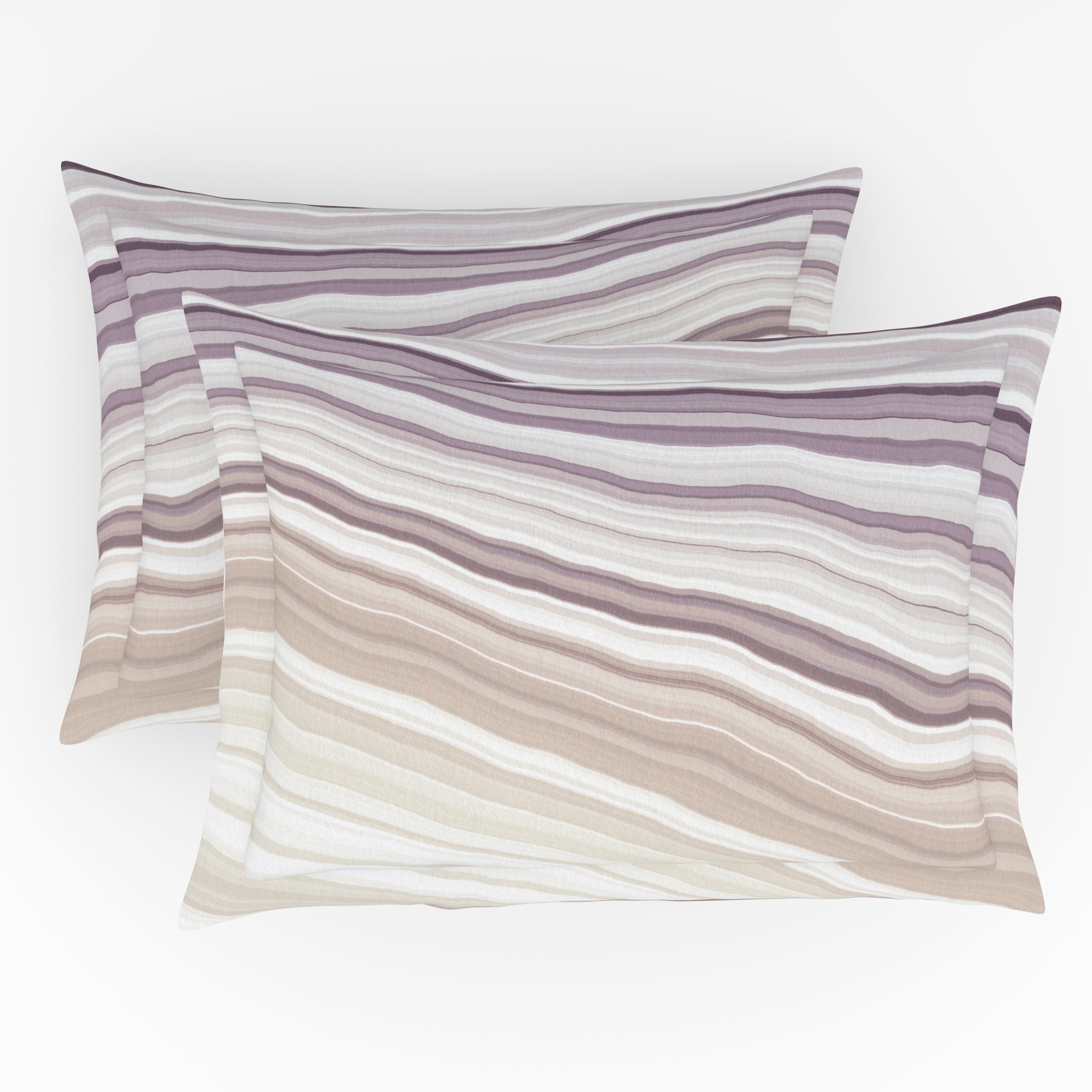 The Gifting Collection | King Bedsheet Set | 210 TC Cotton | Mauve Beige
