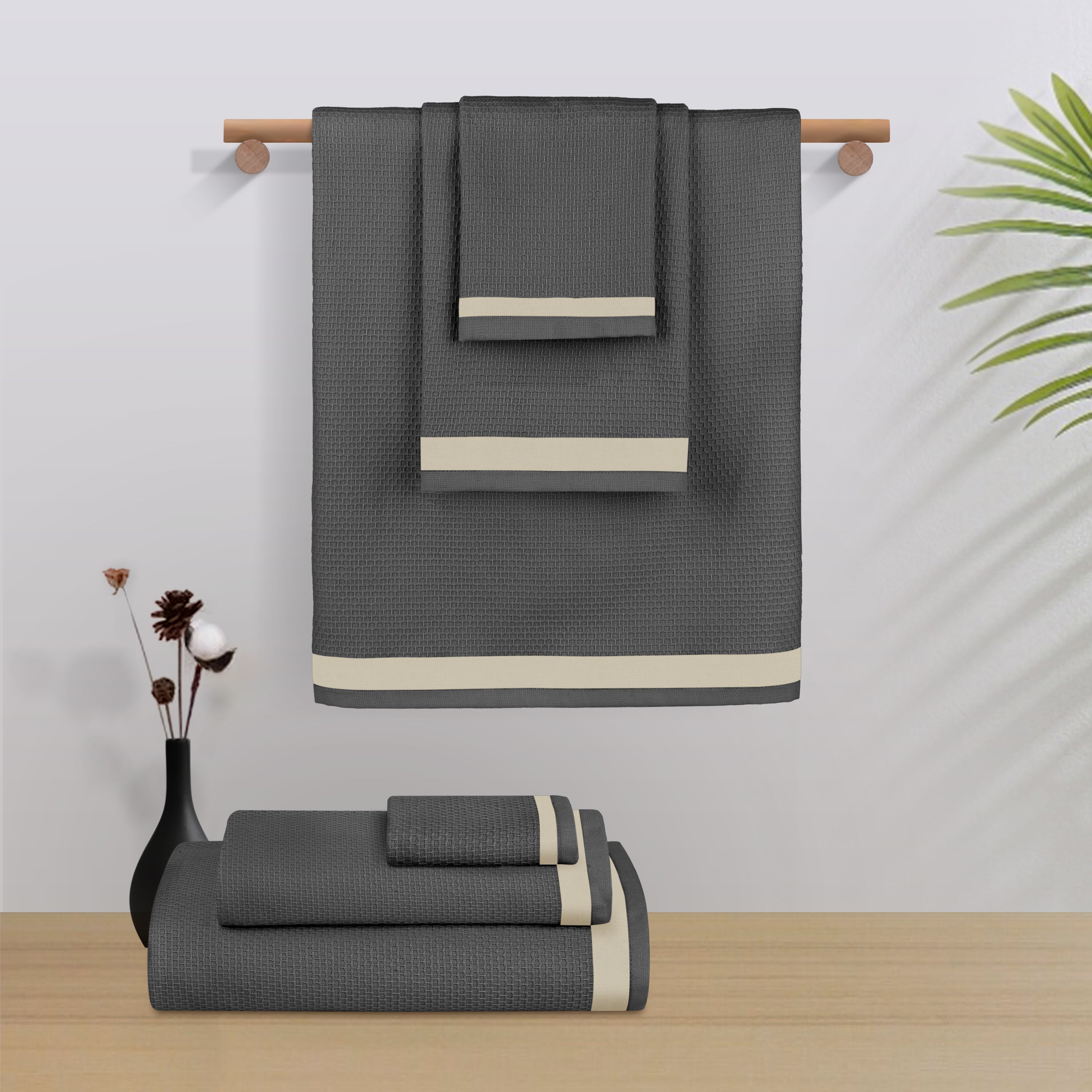 The Elite Collection | Bath Towel | 350 GSM | Shadow Grey