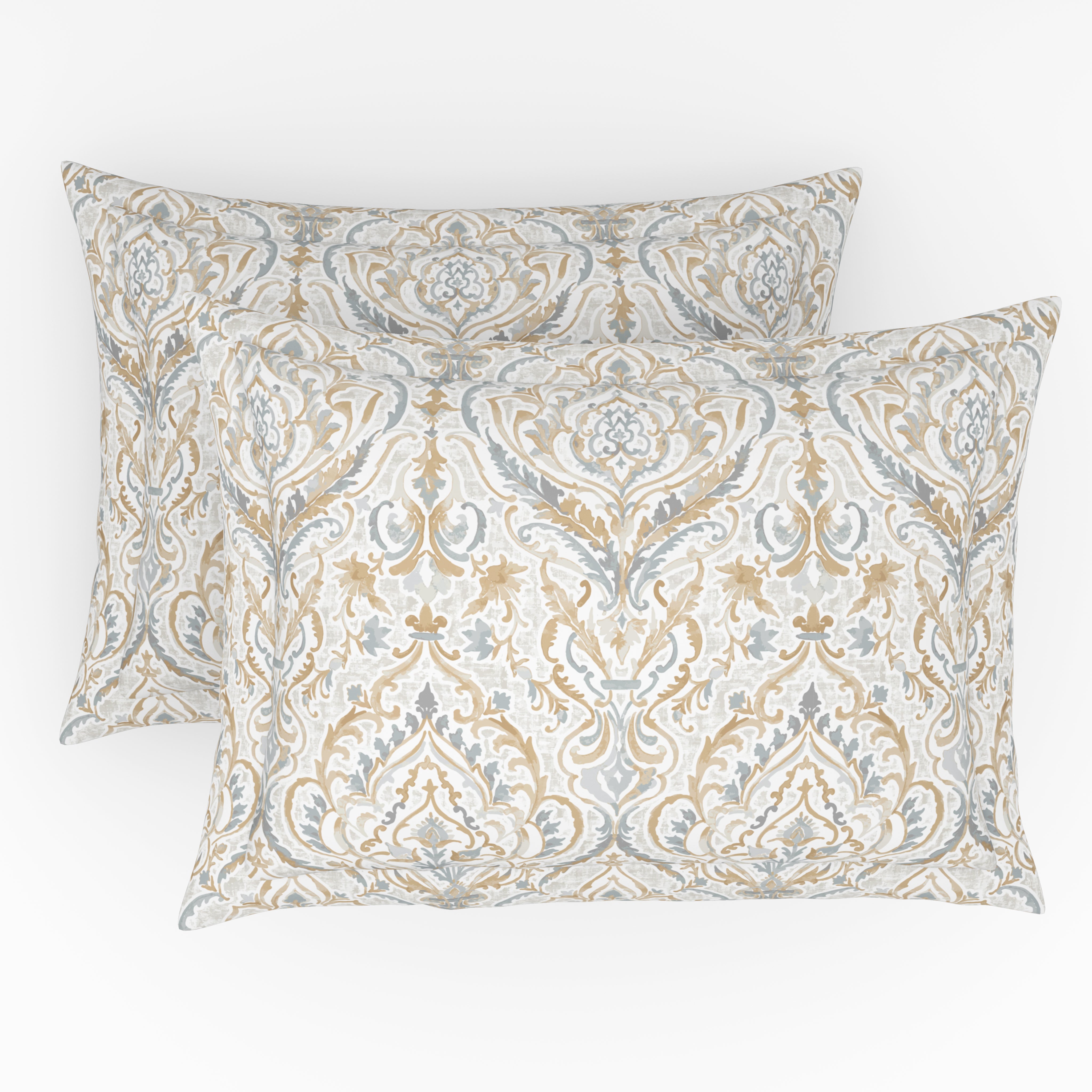The Gifting Collection | King Bedsheet Set (1+2) | 300 TC | Zeenat