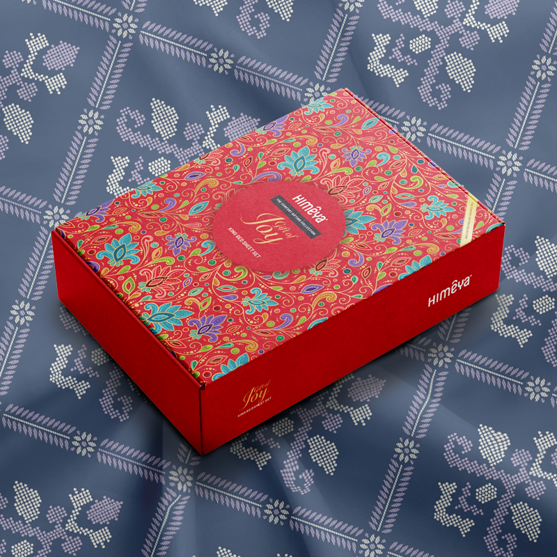 The Gifting Collection | King Bedsheet Set | 120 TC | Rang Rekha