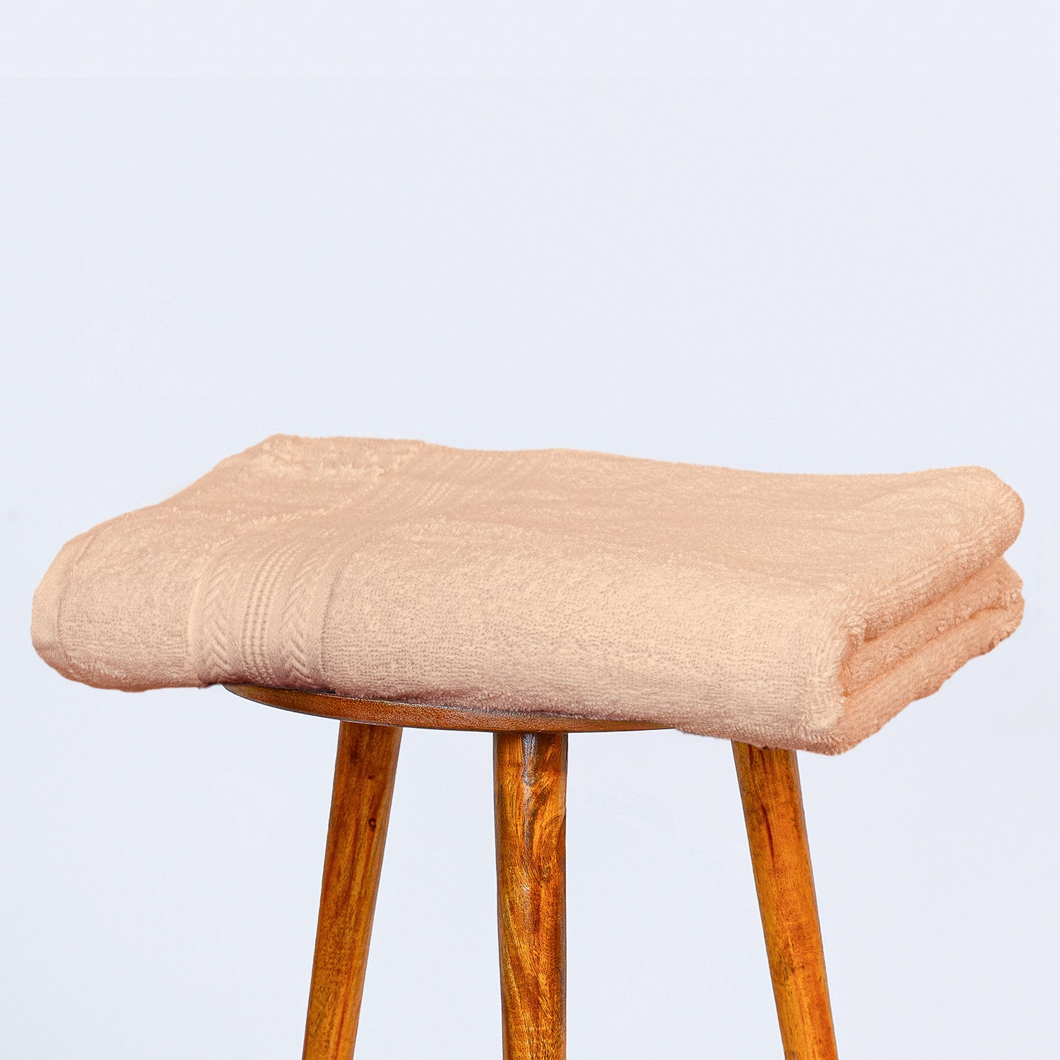 Bamboo Cotton|Bath Towel|600 GSM - Golden Beige - By Himeya