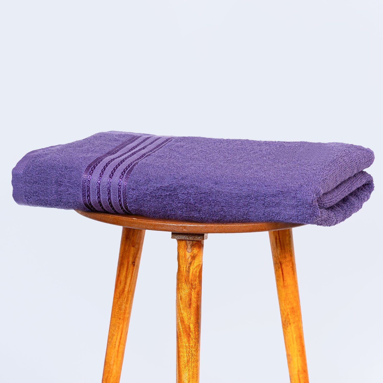 Classic Cotton|Bath Towel|380 GSM - Matt Purple - Himeya
