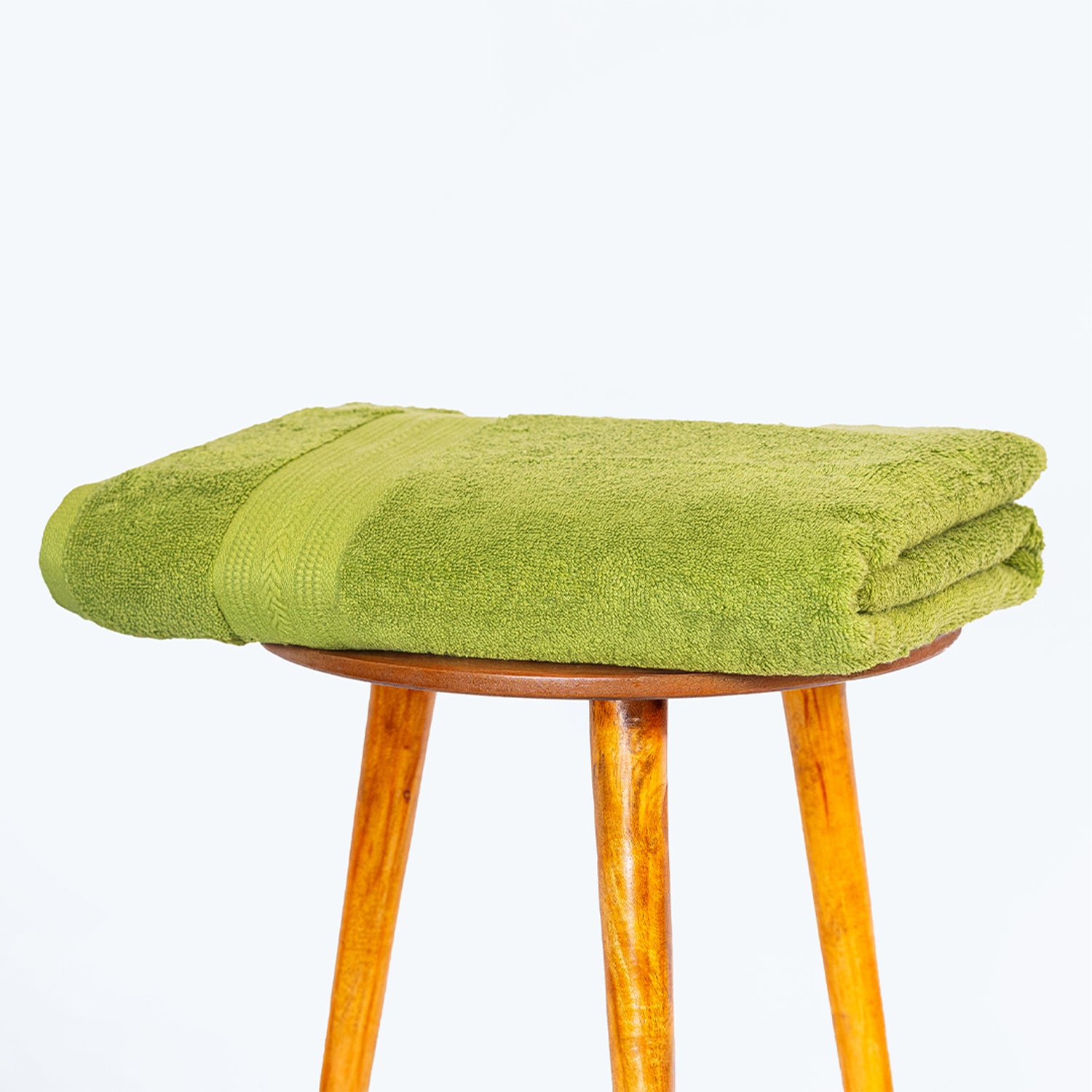 Quickdry Cotton|Bath Towel|500 GSM - Olive Green- Himeya
