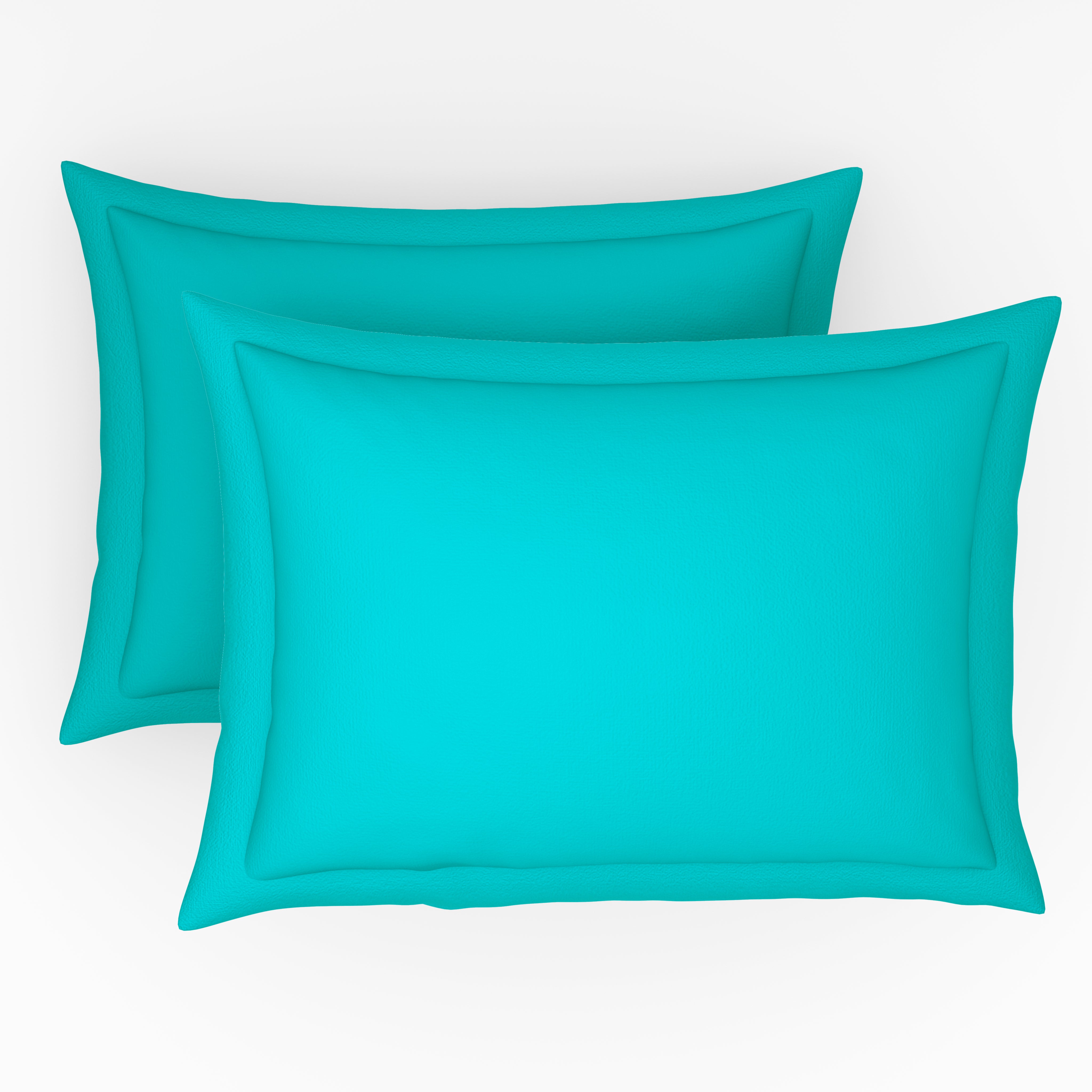 Exclusive Collection, Color Corner  | Printed Double Bedsheet Set | 152 TC Cotton - Arctic Blue by Himeya