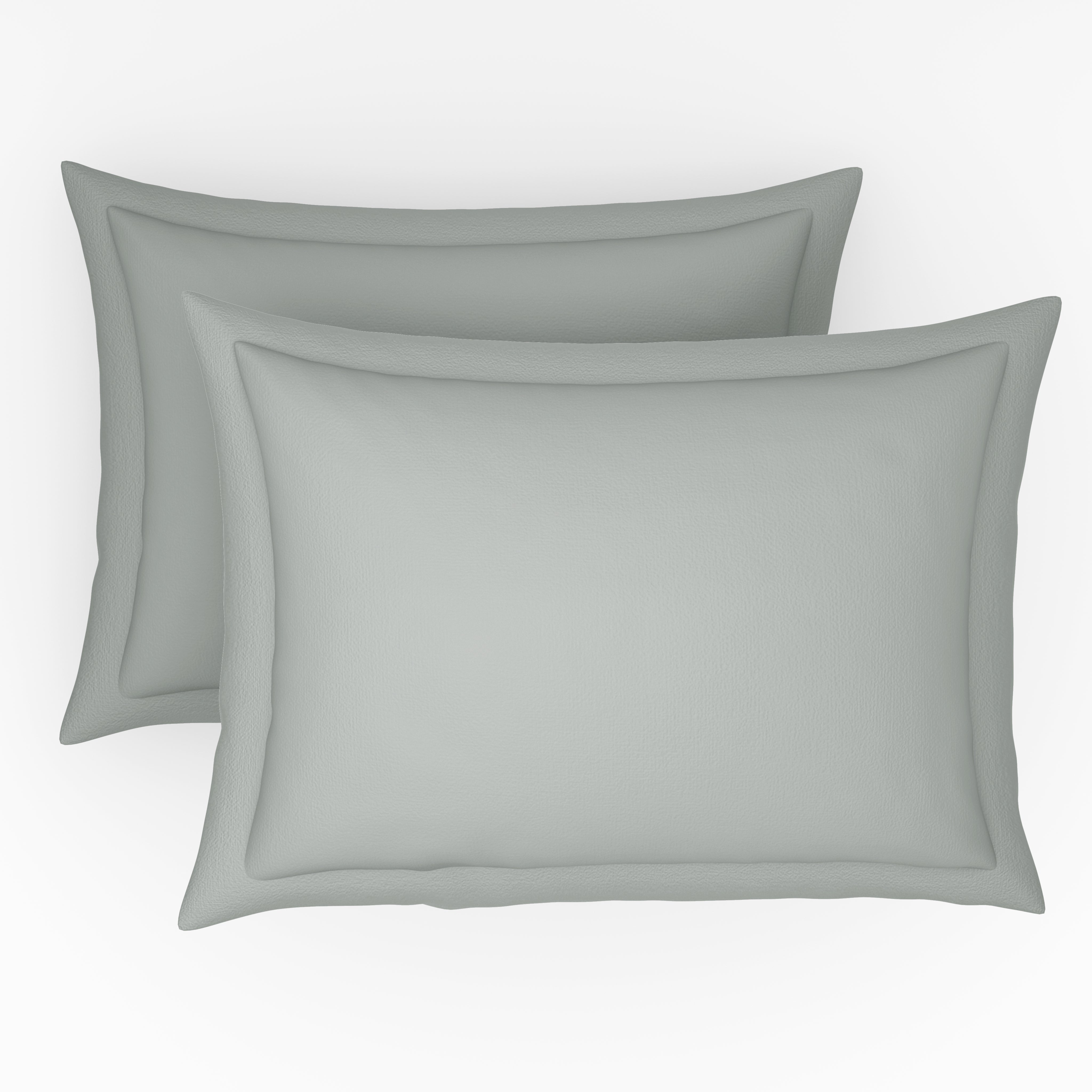 Exclusive Collection, Color Corner  | Printed Double Bedsheet Set | 200 TC  Cotton - Silver Grey by Himeya