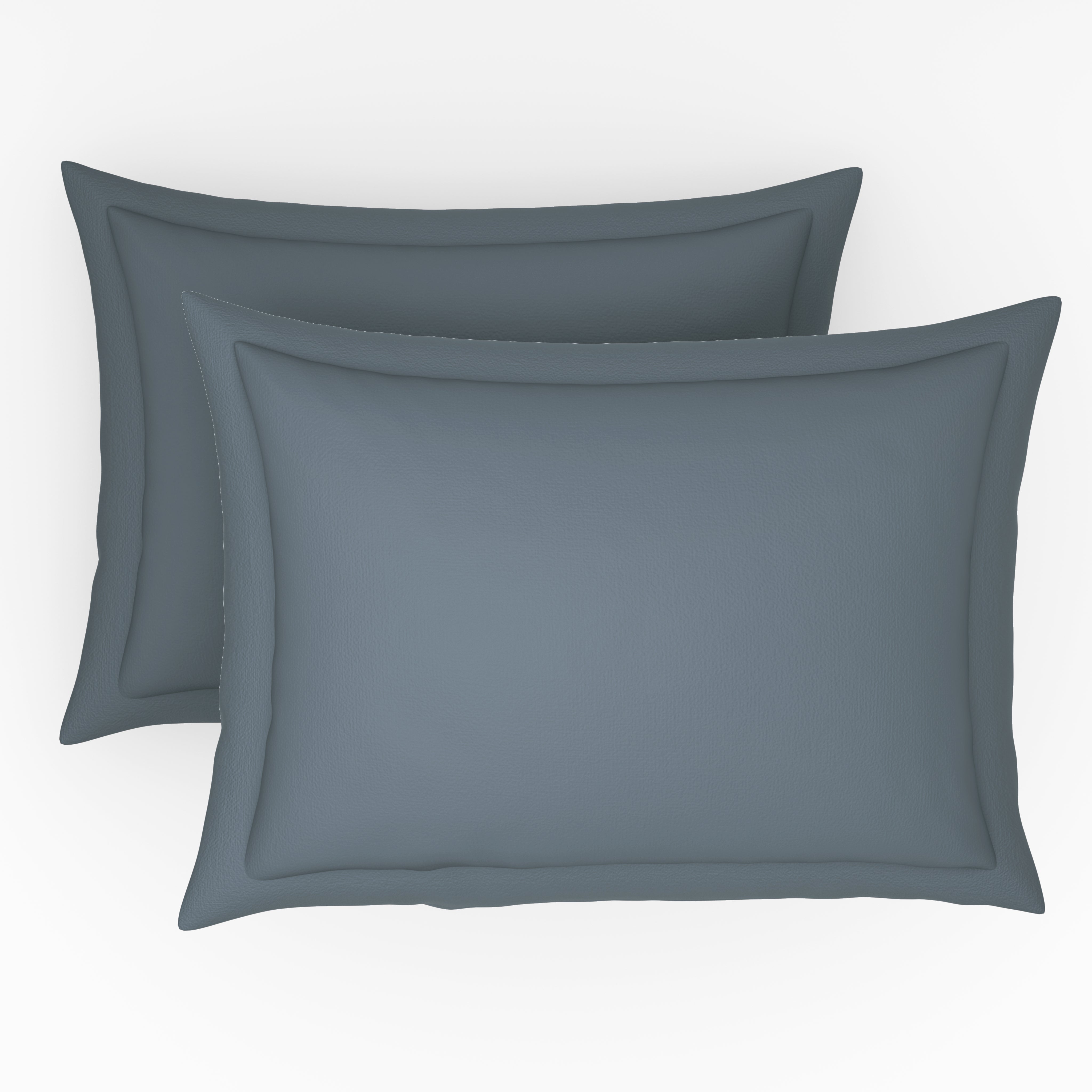 Exclusive Collection, Color Corner  | Printed Double Bedsheet Set | 200 TC  Cotton - Stone Grey by Himeya