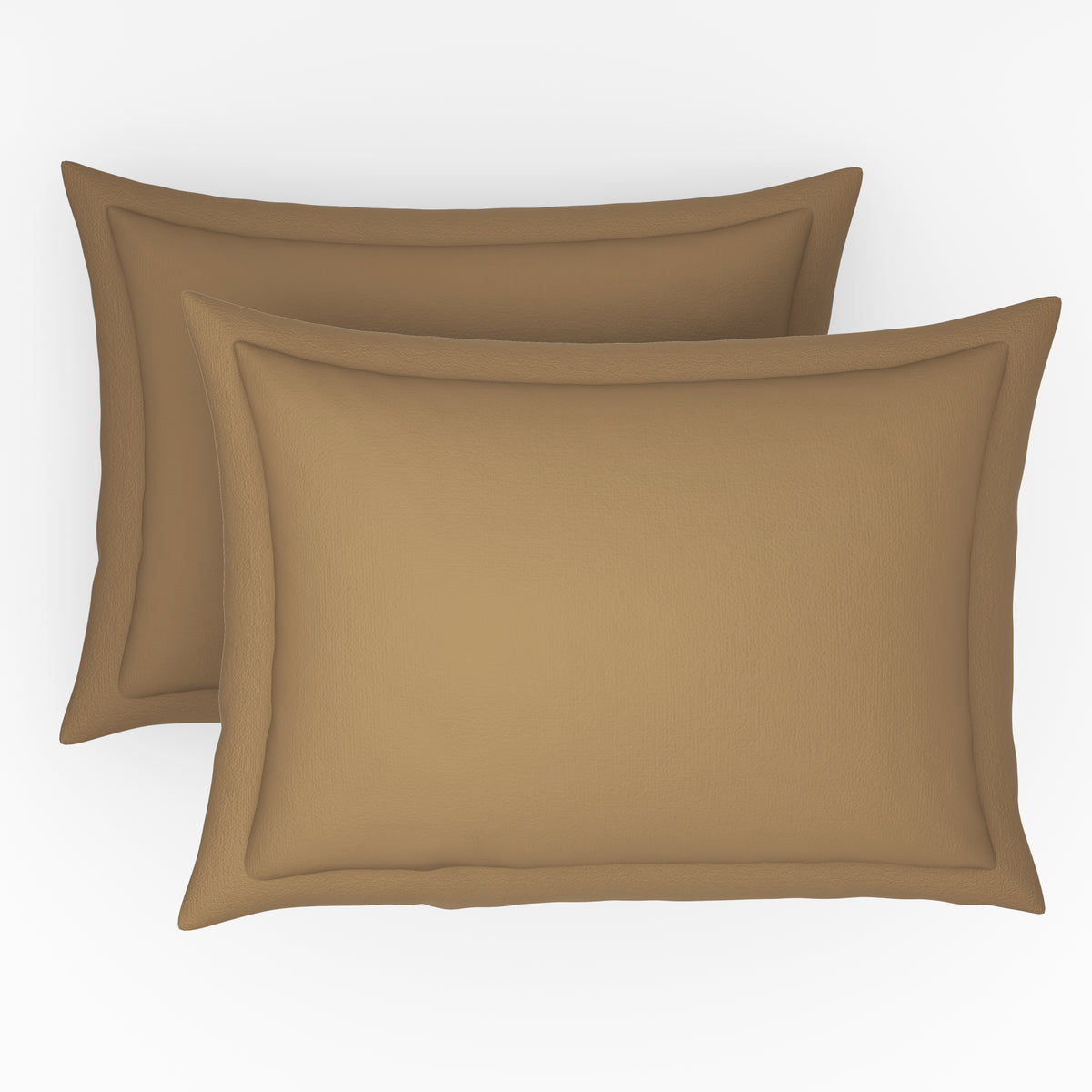The Exclusive Collection | Printed Double Bedsheet Set | 152 TC Cotton | Sepia Beige