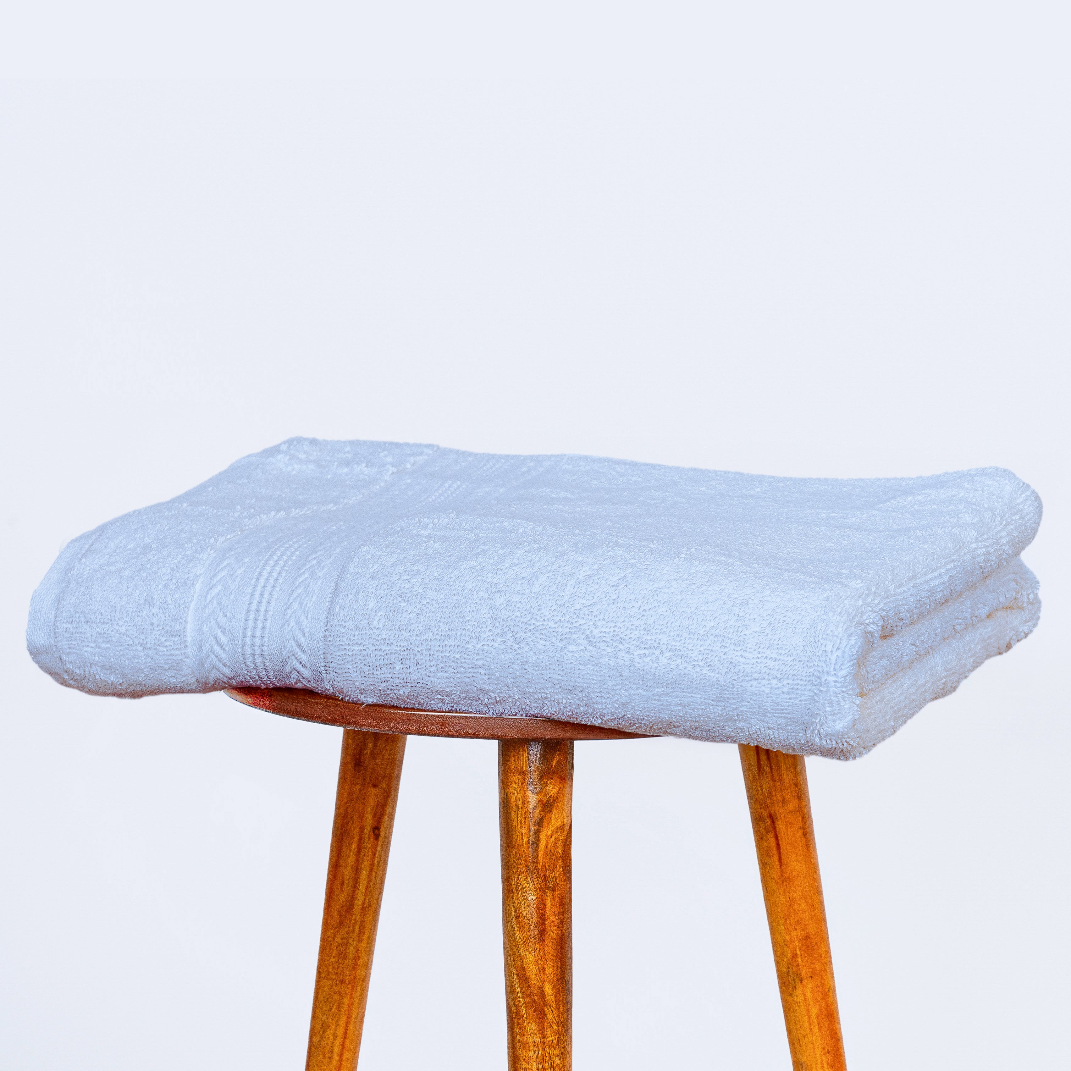 Bamboo Cotton|Bath Towel|600 GSM - Steel Blue - By Himeya